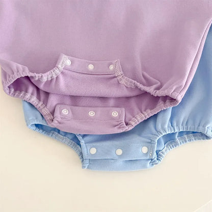 Neugeborenen Baby Strampler Socke Hut 3 stücke Set Cartoon Donald Daisy Ente Kleidung Jungen Mädchen Overall Infant Kurzarm Body k732.