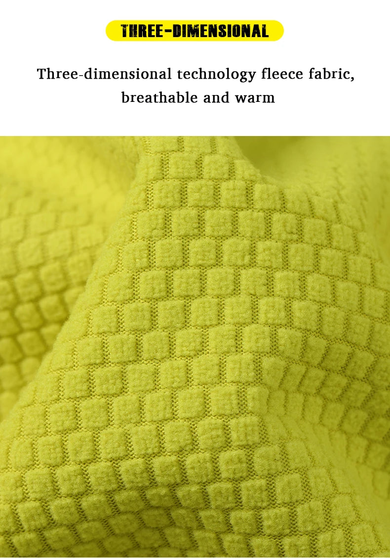 JNLN Men Women Waterproof Soft Shell Jacket Windproof Warm Fleece Rain Coat Unisex Hiking Climbing Trekking Outdoor Windbreaker.