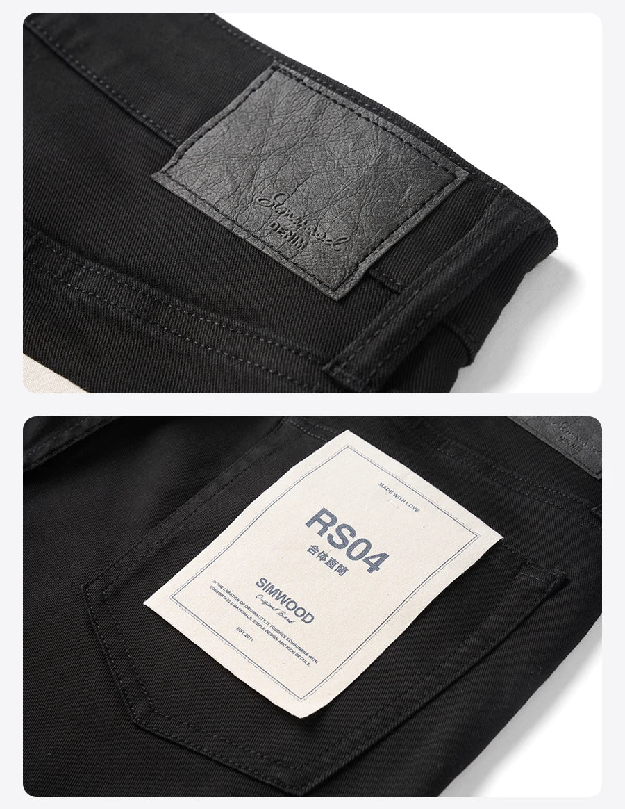 SIMWOOD 2025 Autumn Winter New Regular Straight Pants Men 320gsm Fabric Smart Casual Chinos Trousers