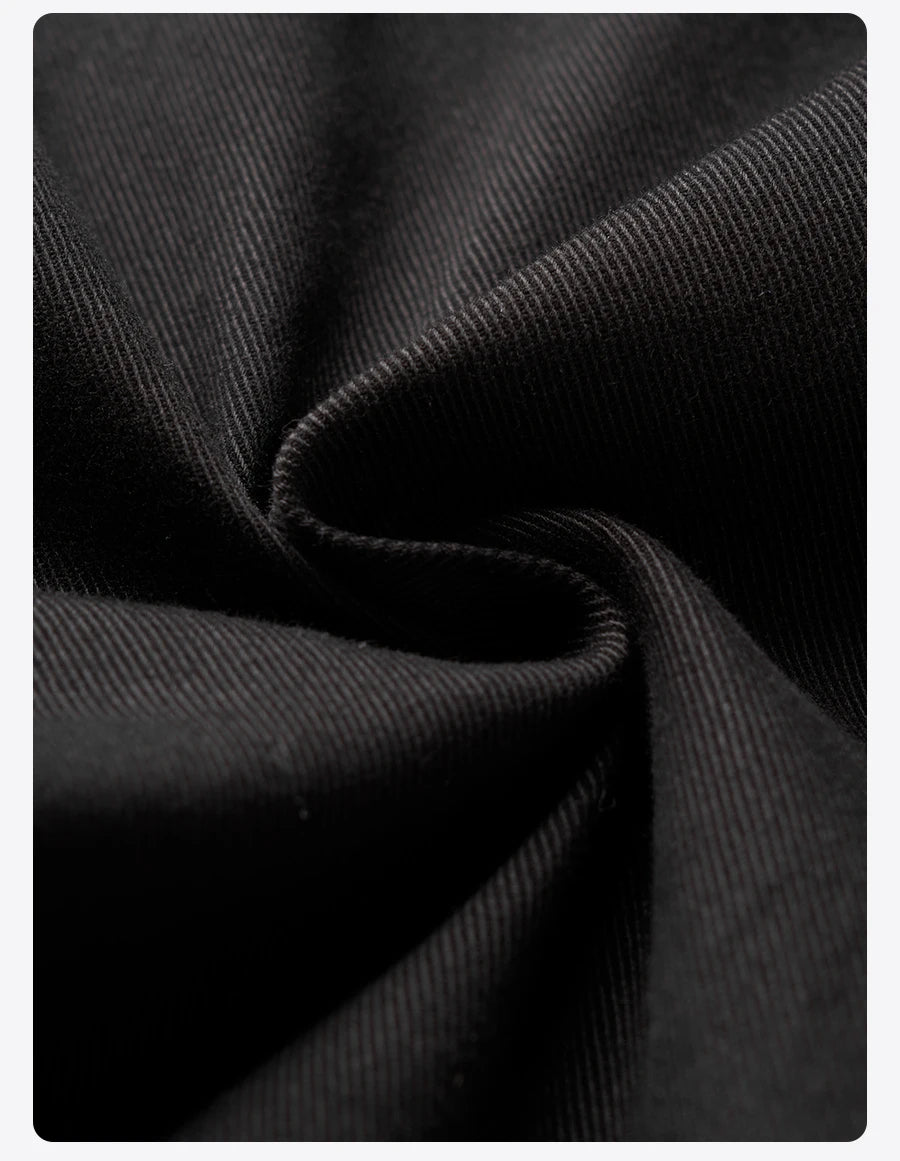 SIMWOOD 2025 Autumn Winter New Regular Straight Pants Men 320gsm Fabric Smart Casual Chinos Trousers