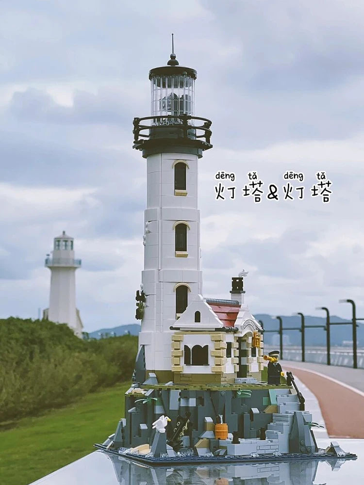New 2065pcs Electric Lighthouse 21335 Model Building Block Motorised Bricks Assembly Kids Toys For Children Christmas Gifts.