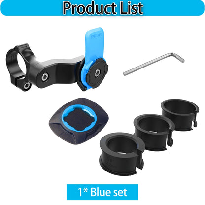 Universal Motorcycle Bike Phone Holder Stand Bicycle Phone Bike Holder 360° Rotatable Support Security Bracket Quick Release