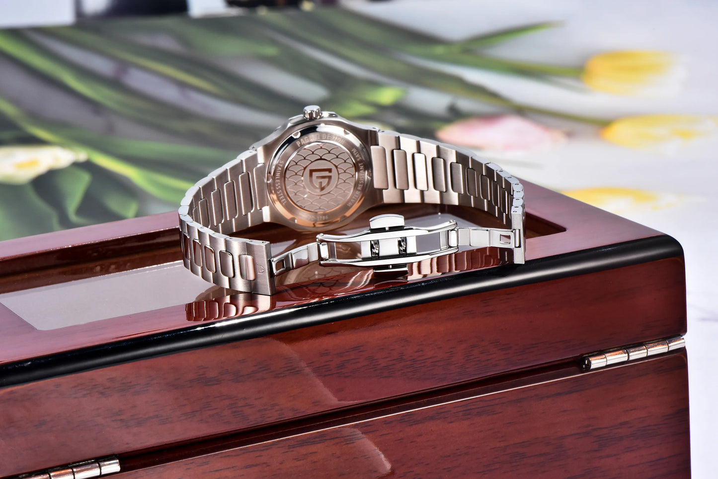 PAGANI DESIGN  Women's Watches Luxury Quartz Watch For Women Multifunctional Chronograph Moon Phase Automatic Date Ladies Watch.