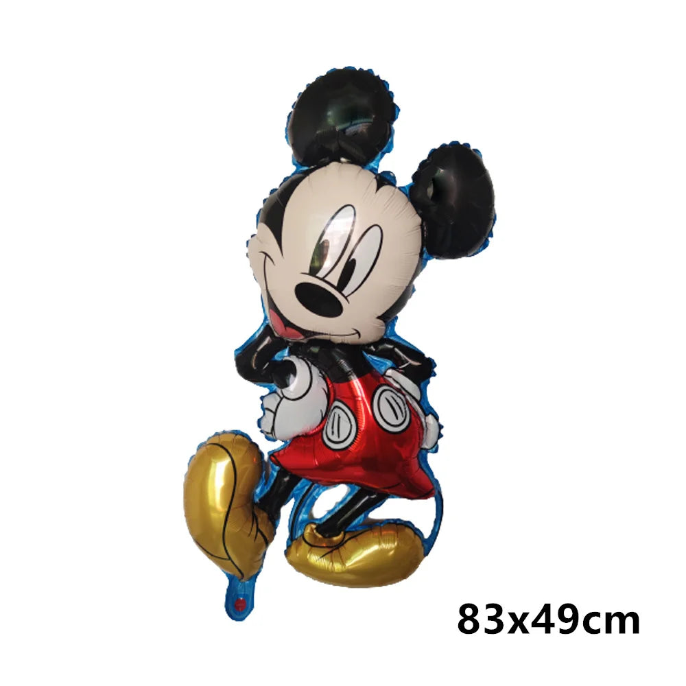 Mickey Minnie Folienballon Mickey Mouse Luftballons Minnie Geburtstag Party Dekor Kinderspielzeug Babyparty Ball Kinder Cartoon Geschenk