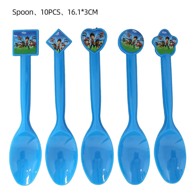 PAW Patrol Geburtstag Party Dekoration Neue Version Ballon Set Einweg Geschirr Kid Event Liefert Banner Hintergrund Geschenk