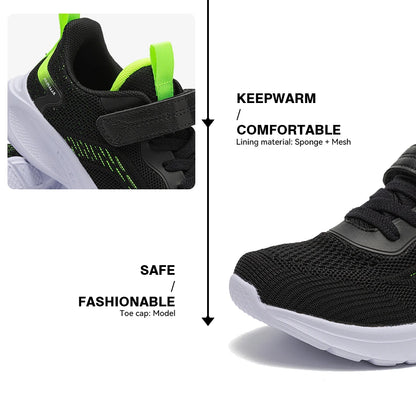 Baasploa Children Sneakers Boys Sports Shoe Tennis Casual Daily School Kids Running Shoes Walking Sneaker for Boys Free Shipping.