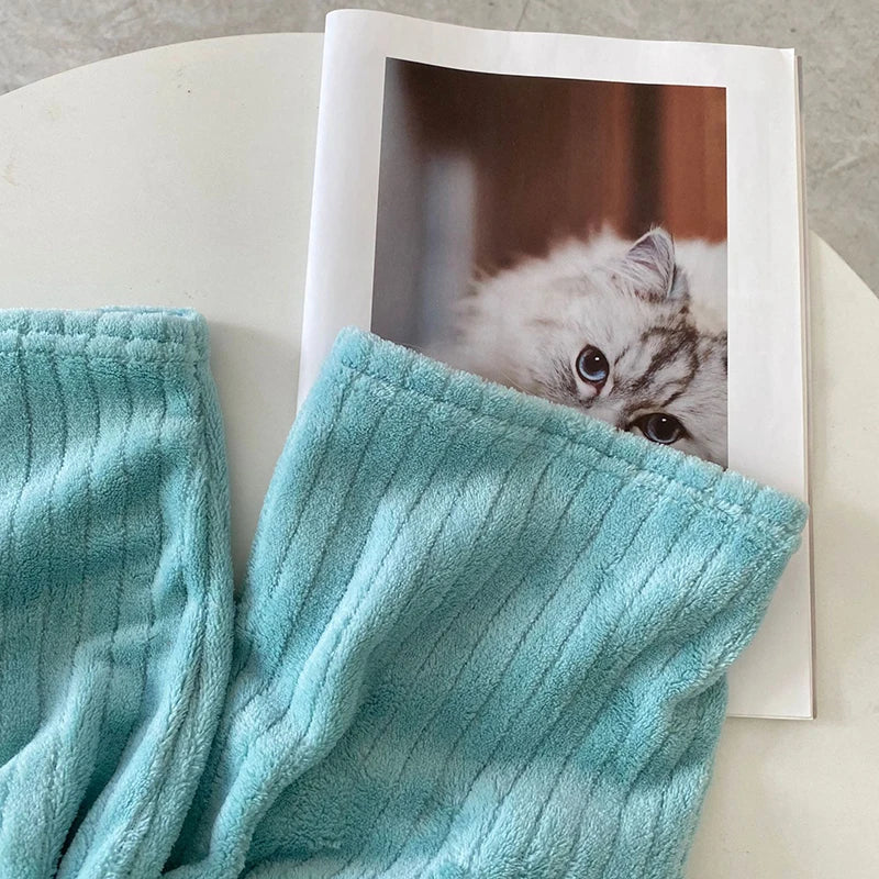 Herbst Frauen Feste Warme 2-teilige Sets Verdicken Samt Rippen Fleece Set Pullover Und Hosen Frauen Casual Pyjama Sets.