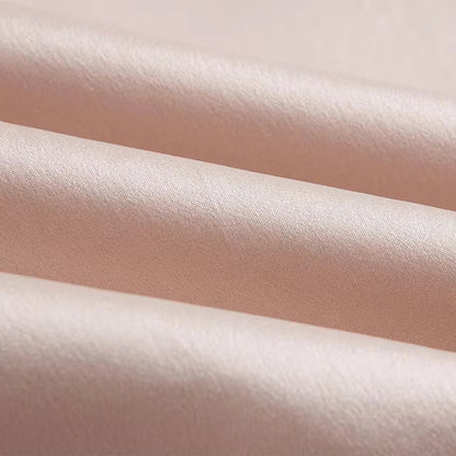 Women 100% Pure Mulberry Silk Charmeuse Silk V Neck Pajama Set Casual Loose Sleepwear Nightwear L XL SQ001.