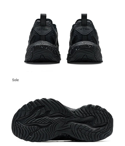 Xtep Flame 5.0 Men's Cotton Shoes 2024 Winter Comfortable Lightweight Heightening Rabbit Fur Warm Retro Casual Shoe 976419370048