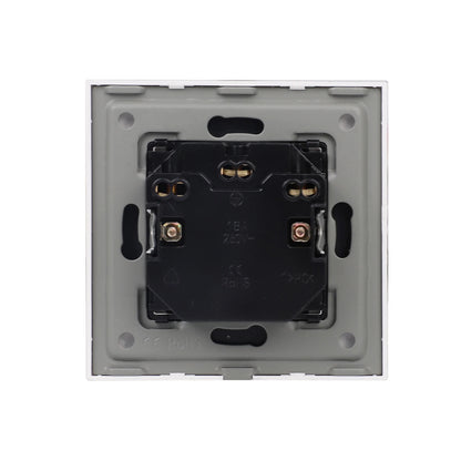 EU-Wand-Doppelsteckdosen, 110–250 V, 16 A, Dual-Steckdosen für Zuhause, Büro, elektrischer Stecker, 86 mm, Kunststoffplatte, Weiß, Schwarz, Grau, Gold.