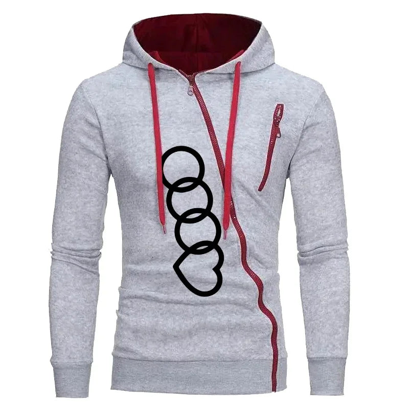 Pant Sets men's Zipper Sweatshirt Suit Hooded Zip-up Man Clothes for Men Winter Tracksuit Sets Sweatsuit Set Men's Hoodies Male