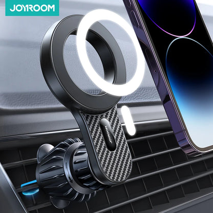 Joyroom Magnetic Car Phone Holder Universal Strong Car Air Vent Phone Mount Compatible with iPhone Samsung LG Google Pixel, etc.