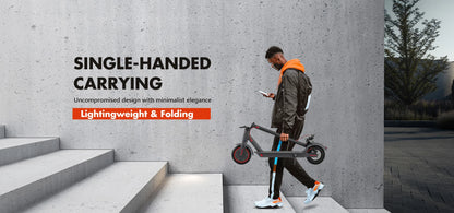 JUICEASE Portable Electric Scooter 16/45KM Smart APP 31/35KM/H Fast Speed 350W/1000W Waterproof IP65 Electric Kick Scooter.