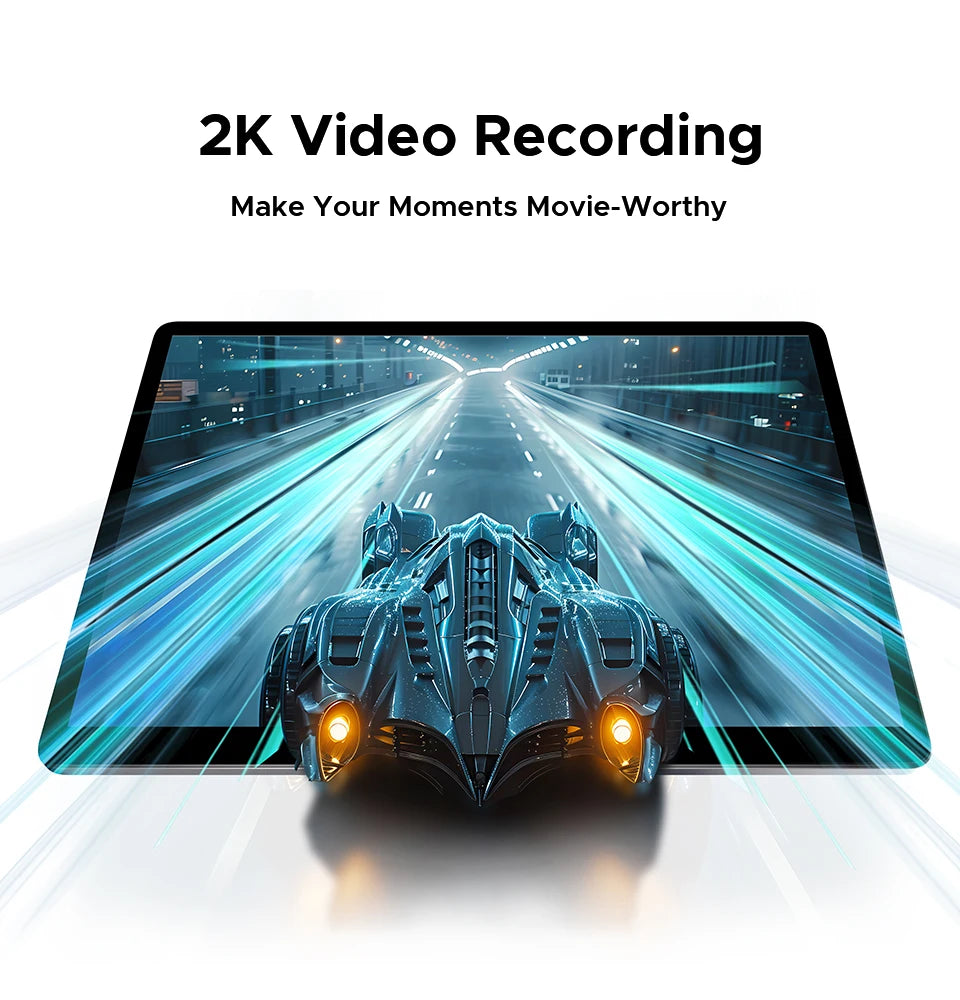 Doogee 2 in 1 Tablet Pc Tab E3 Max Gmini Ai 14" 2.1K Display Android 15 32Gb (8+24) 256Gb 13500Mah Battery Helio G100 Tablet Pc