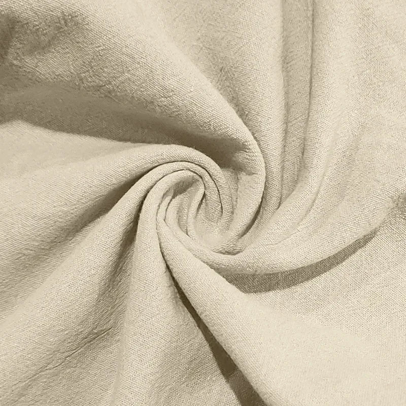 Frühling Sommer Dünne männer Casual Leinen Hosen Strand Stil Kordelzug Gerade Bein Lange Hosen Hochwertige Bequeme Passform