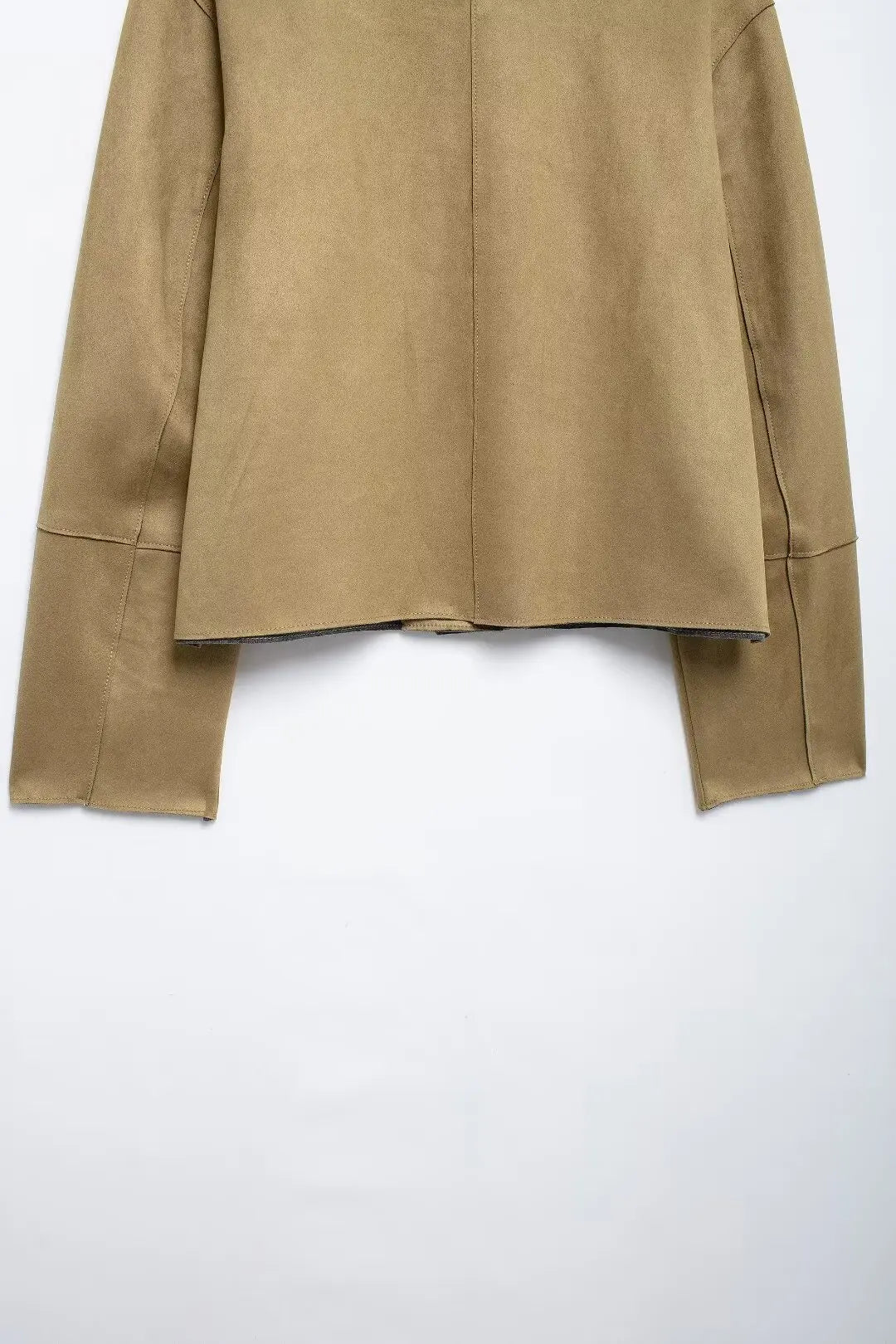 MUJER 2025 Wildlederjacke Damen Varsity Bomberjacken für Damen Neu in Mänteln und Jacken Damen Langarm Damen Winterjacke.