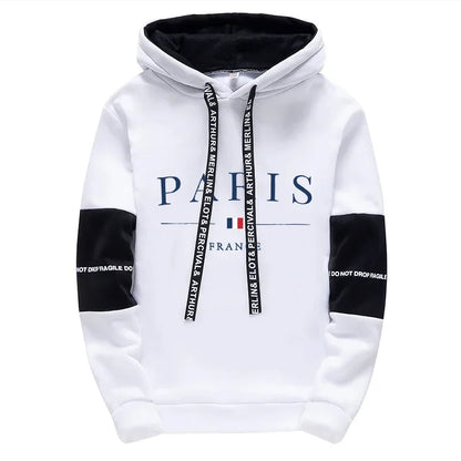 Hoodies Sweatshirts for Men Versatile Sweatpants Fashion High Quality Sports Sportswear Autumn Winter Comfortable Daily Dressing.