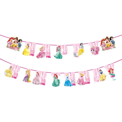 Disney Prinzessin Geburtstag Party Dekorationen Mädchen Kind Deco Disney Prinzessin Geburtstag Teller Servietten Tassen Geschirr Liefert Setup