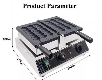 7 Holes Takoyaki Waffle Maker 3 Sticks Cheese Waffle Machine Snack Electric Waffle Machine Candied Haws Cake Baking Quail.