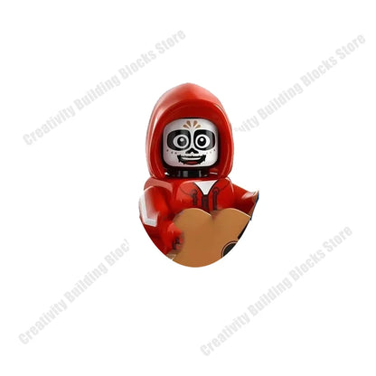 New Hot Series Gray Shark Boy Girls 3D Model DIY Building Bload Toys Classic Movie Children's Toys Gifts