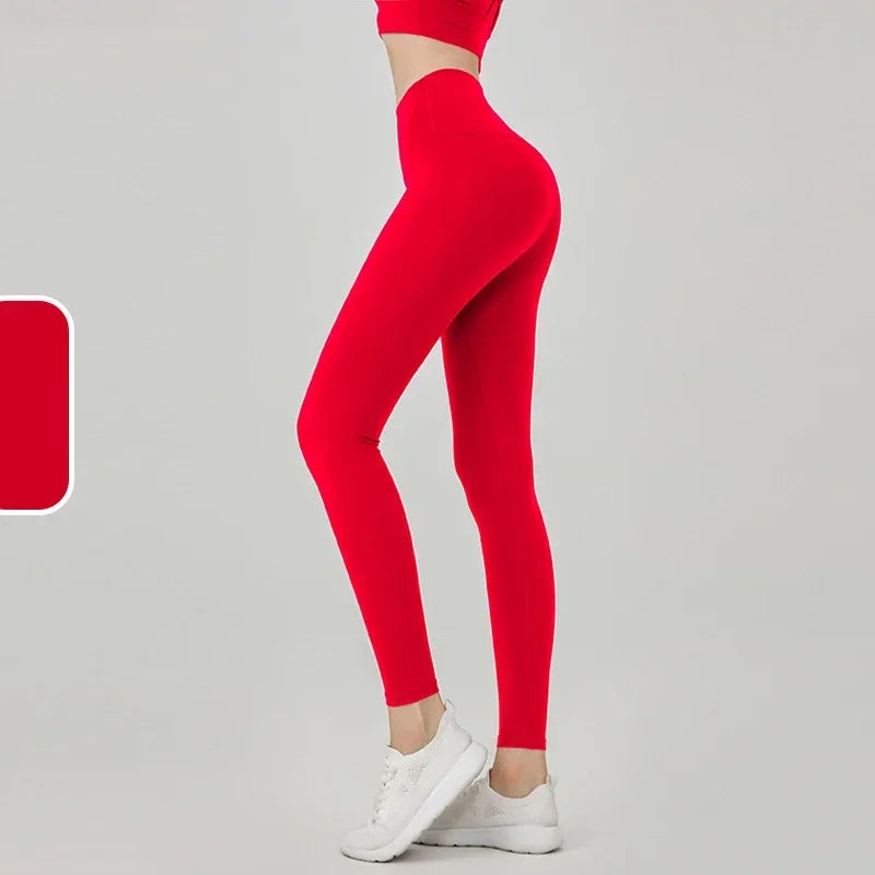 High Waist Naked Feeling Leggings Women Fitness Running Yoga Leggings Pants Energy Gym Tight Leggings Casual Workout Leggings
