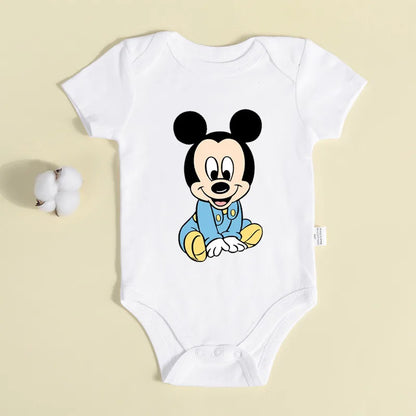 Baby Donald und Daisy Babykleidung Baumwolle Neugeborene Bodys Twin Junge Mädchen Onesie Sommer Overall