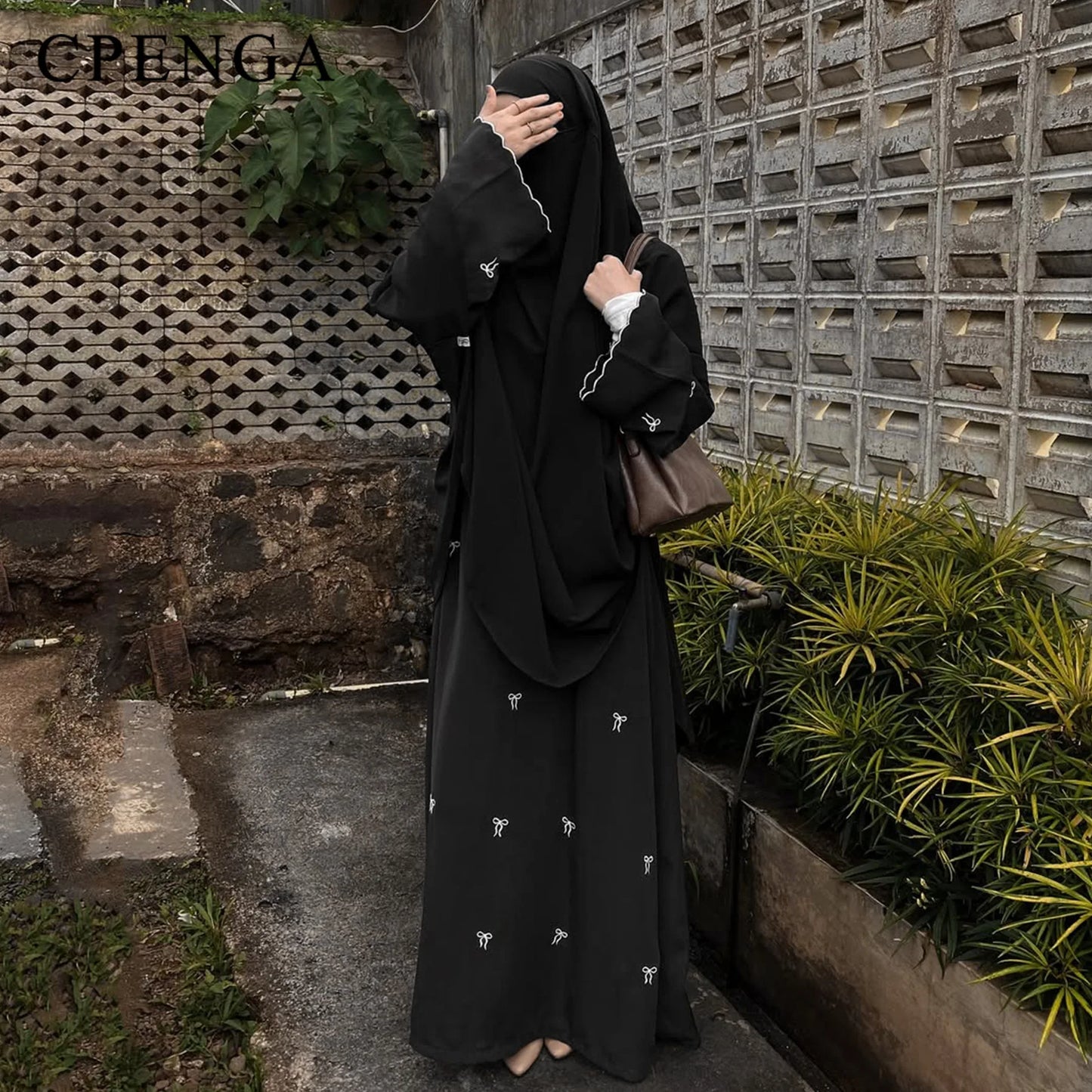 Luxus Dubai Schmetterling Stickerei Abaya Muslimische Frauen Modest Kleid Islamischen Femme Urlaub Outfit 2025, Mode Türkei Kaftan Robe.