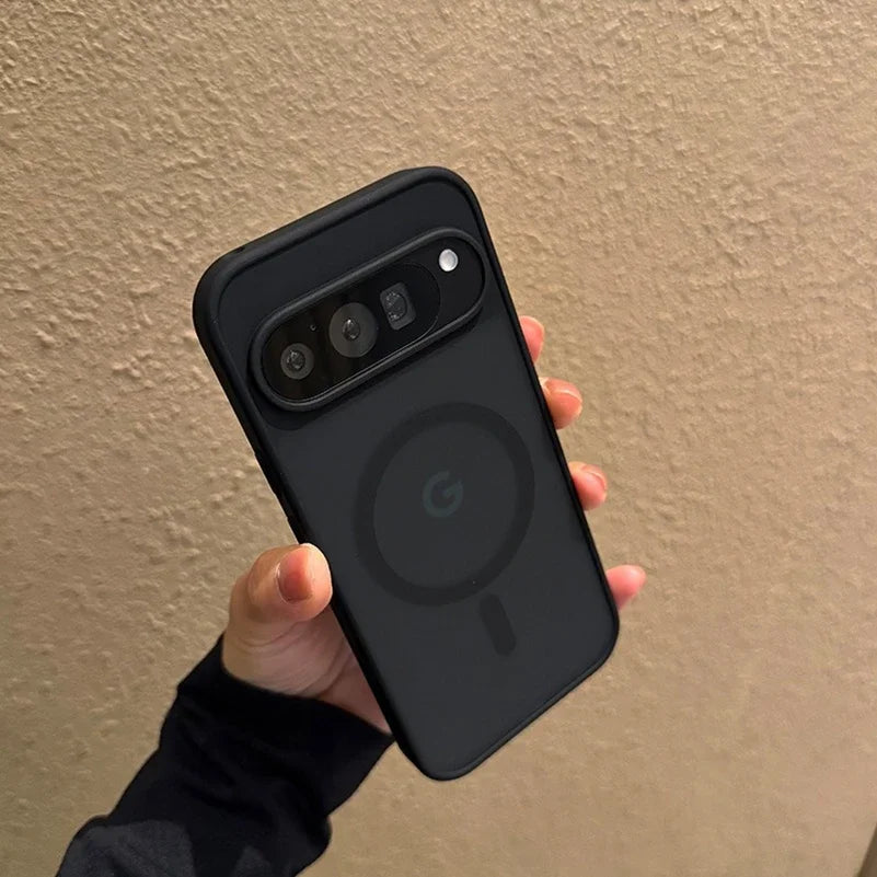 Magsafe Translucent Matte Magnetic Case For Google Pixel 10 ProXL 9 Pro XL 10Pro 10 9A Wireless Charging Candy Color Slim Cover