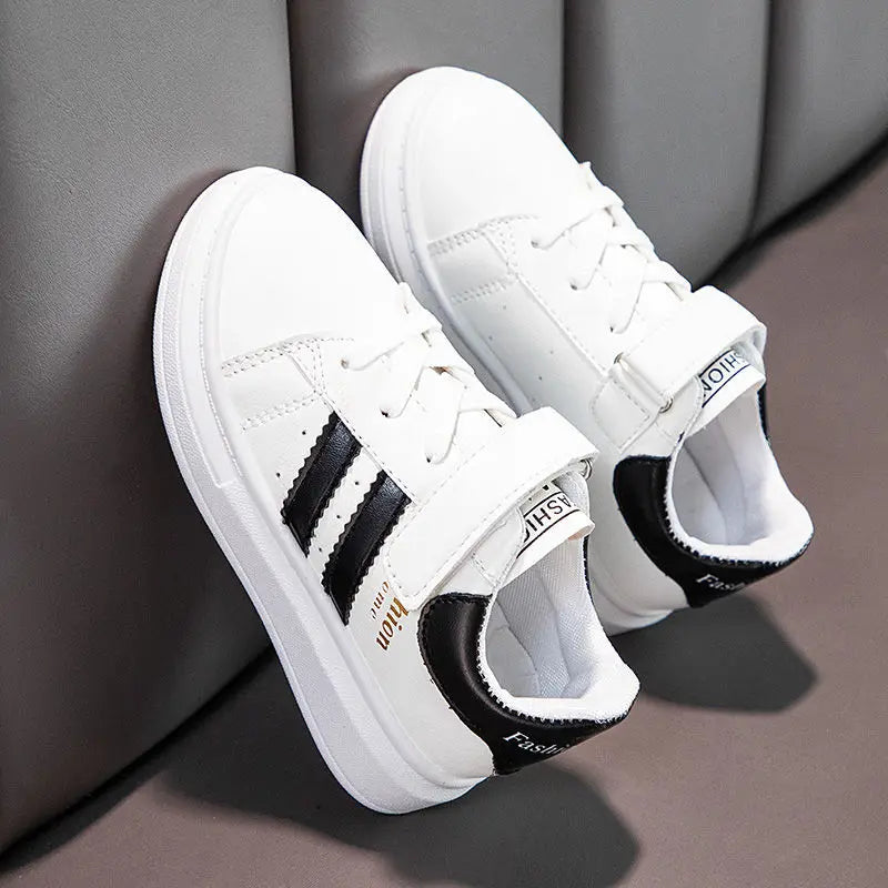 Children's Sports Shoes Non-slip New Tennis Shoes for Girls Fashion Boys Versatile Kids Causal School Running Sneakers Hook Loop.