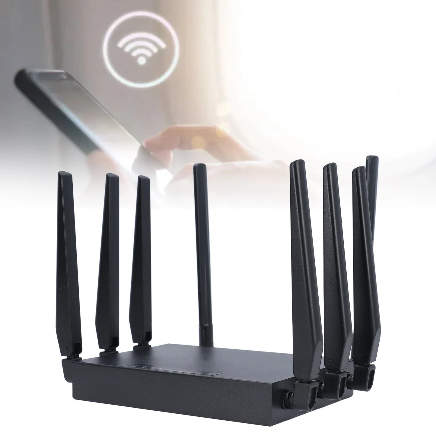 5G CPE WiFi 6 Router Gigabit Plug and Play Heat Dissipation Dual Band WiFi Multiple Sharing WiFi 6 Ethernet Router for Home.