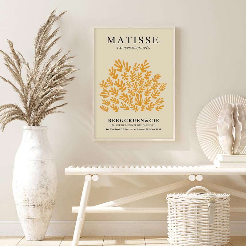 Matisse Poster Yayoi Kusama Posters and Prints Canvas Patings  Flower Market Wall Art Pictures for Living Room Boho Decor.