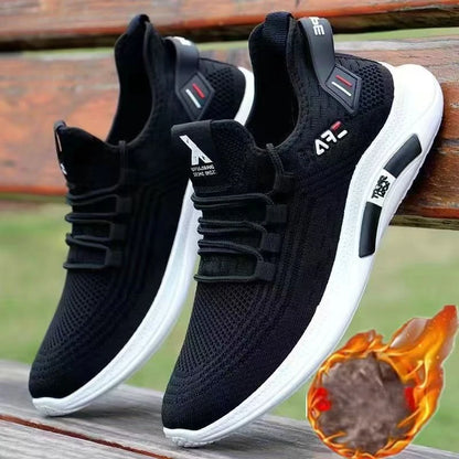 Spring White Casual Shoes Breathable Non-slip Walking Sneakers Men Shoes Outdoor 2024  Comfortable Fashion Lace Up Running Shoes.