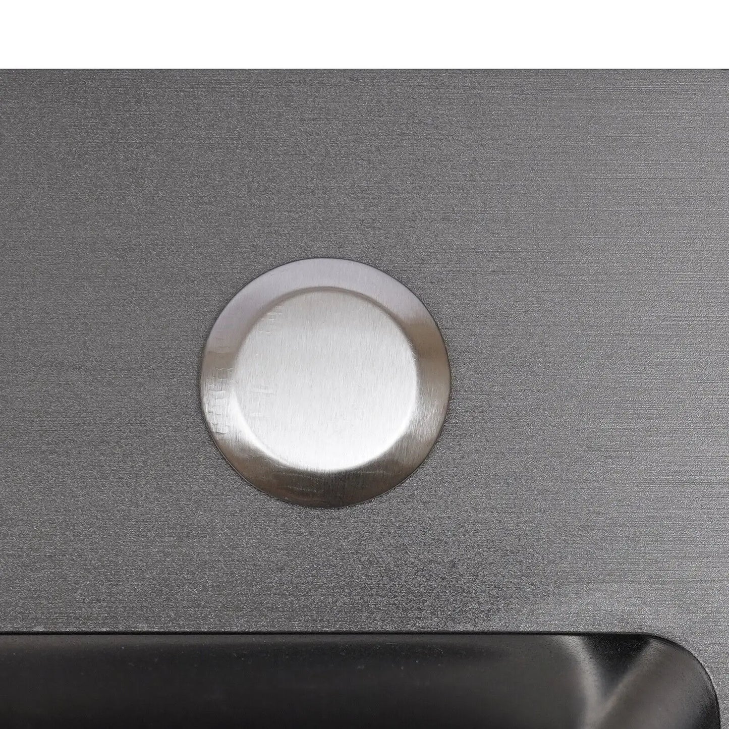 Black King Edelstahl Doppelschüssel Küchenspüle Inset Korb Abtropffläche Seifenspender