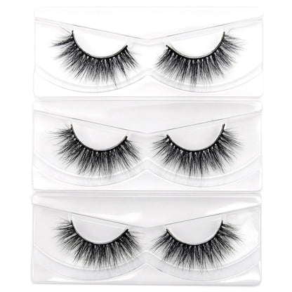 Visofree Eyelashes 3D Mink Lashes High Volume Handmade Mink False Eyelashes Thick Full Strip Lashes Cruelty Free cilios posticos