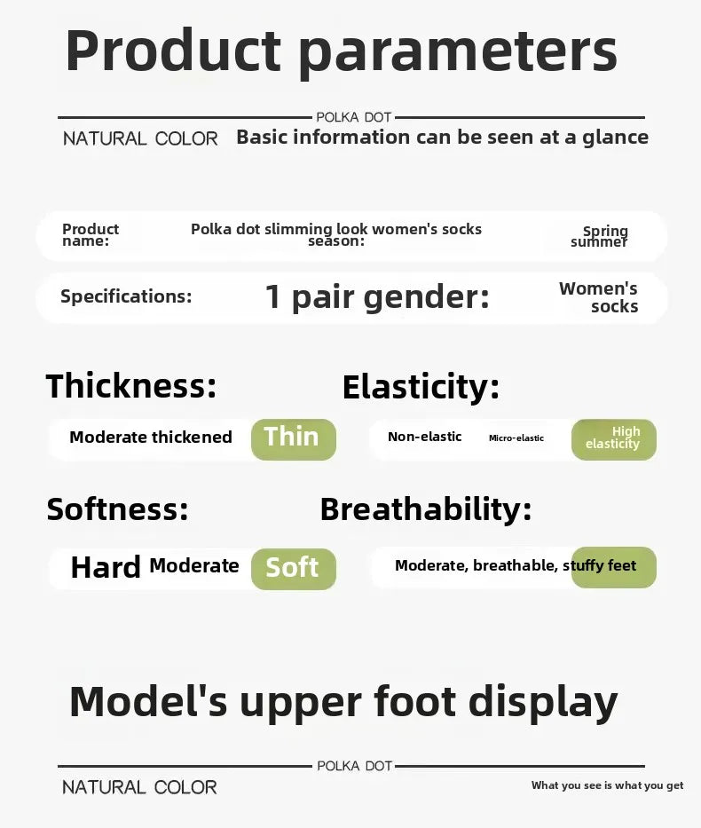 Women's Mid-calf Thin Transparent Stockings Summer Leggings Pure Desire Style Black White Color Half-Transparent Long Tube Socks.