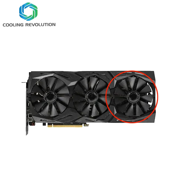 FDC10U12S9-C FDC10H12S9C size 87mm 3holes For ASUS ROG STRIX RTX 2070 O8G GAMING Graphic Card Cooling Fan.