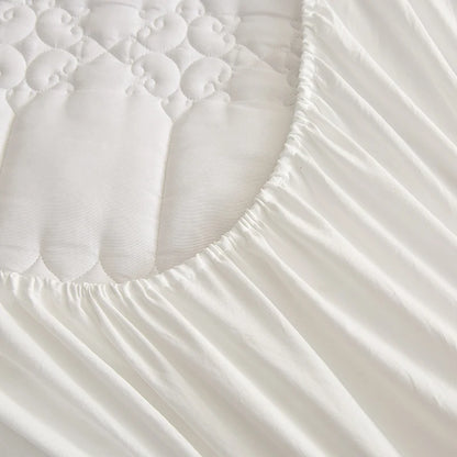 WASART King Size Double Bed Quilted Waterproof Mattress Protector Cover Elastic Fitted Sheet Protection Pad Thick Bedspread 150.