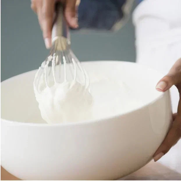 10-inchManual Egg Beater Stainless Whisk Kitchen Wire Balloon Whisk Milk Egg Beater Egg Mixing Mixer Tools.