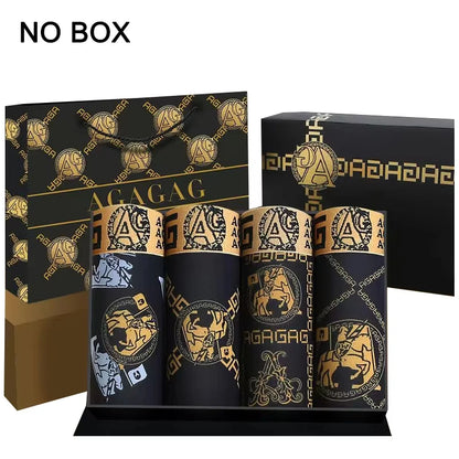 4 teile/satz männer Unterwäsche Sexy Boxer Antibakterielle Atmungsaktive Soft Print Männer Boxer Shorts Mode Jungen Dünne Flache Ecke Höschen