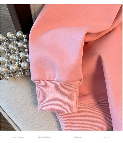 170kg plus size Damen büste Herbst Winter lose Rundhals ausschnitt Bär Sweatshirt Langarm lässig Top 6xl 7xl 8xl 9xl 10xl 11xl.