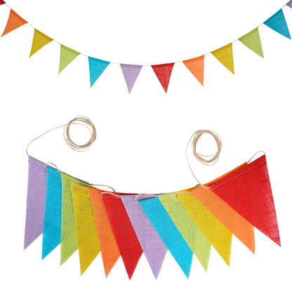 12 Flaggen/13 Flaggen, Wimpelflaggen, Sessische Hochzeit, Party, Dekoration, Wimpelkette, Vintage-Foto-Requisite, Banner, Zuhause, Babyparty, Karneval, Girlande.