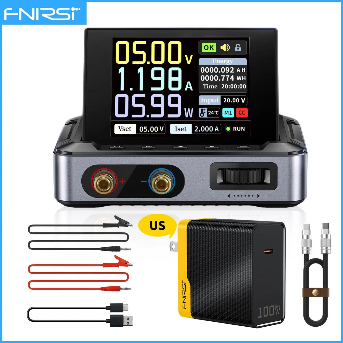 FNIRSI DPS-150 Laboratory DC Power Supply CNC Adjustable 30V 5A Digit Display Mini Portable Regulator Switching Power Supply