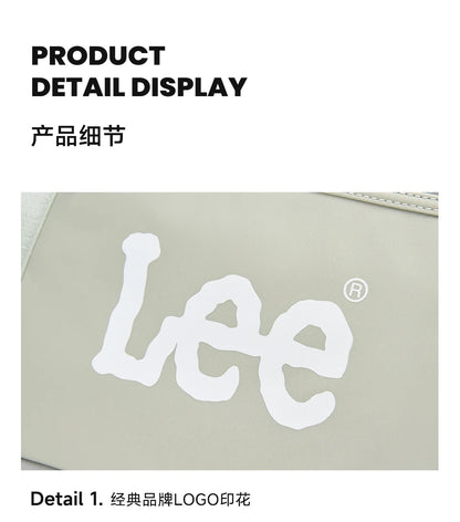 LEE Expandable Large Capacity Luggage Travel Handbag Women Sports Fitness Gym Yoga Bag Waterproof Dry Wet Pocket Duffel Bag