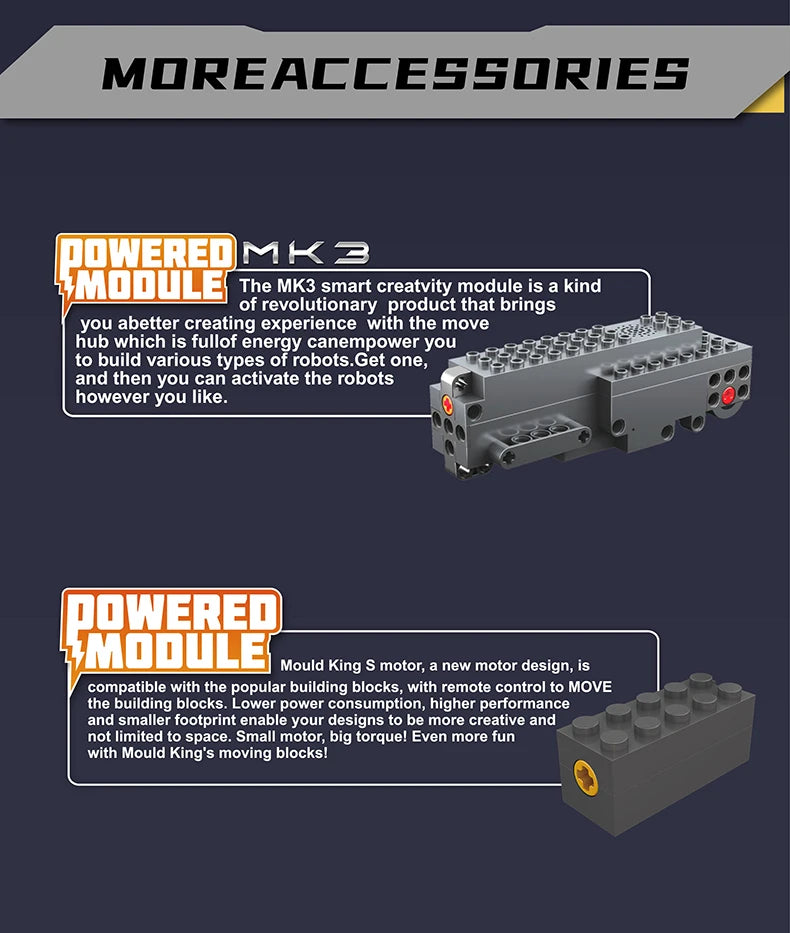 Mould King 17014 Technical Truck Toys The APP&RC Control Harvester Model Assembly Engineering Buiding Block Kids Christmas Gift.