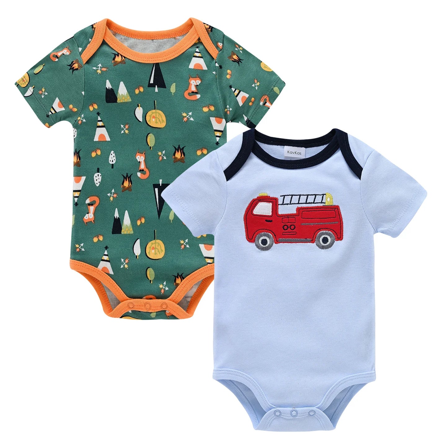 Honeyzone Sommer Baby Kleidung Säuglings Mädchen Strampler Nette Löwe Voller Druck Jungen Bodys 2 teile/satz Trottie Overalls Outfits Боди