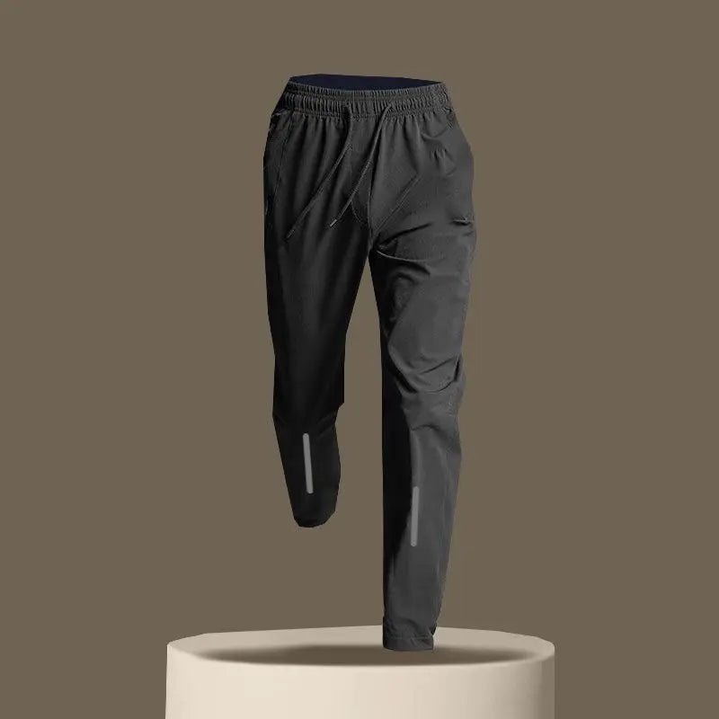 Quick Dry Male Clothes Tracksuit T-shirt Sets Spring Autumn Men Half Zipper Long Sleeve Breathable Sports Training Pants Suit.