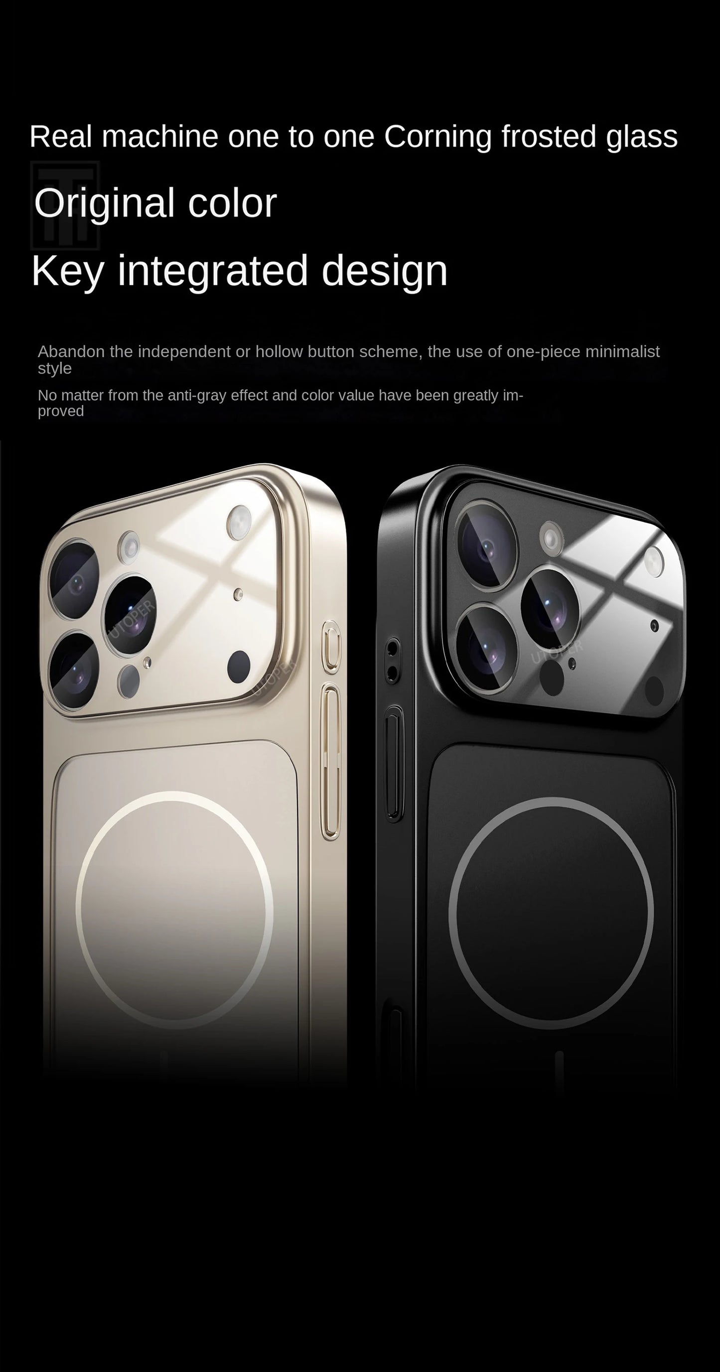 Luxury Large Frame Glass Lens Protect New Phone Case for iPhone 17 Air 16 15 14 13 Pro Max 17 Pro Magsafe Magnetic PC Hard Cover.