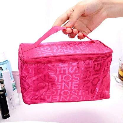 Storage Organizer Makeup Bag Convenient Large Capacity Makeup Accessory Cosmetic Pouch Waterproof Travel Cosmetic Bag Home.