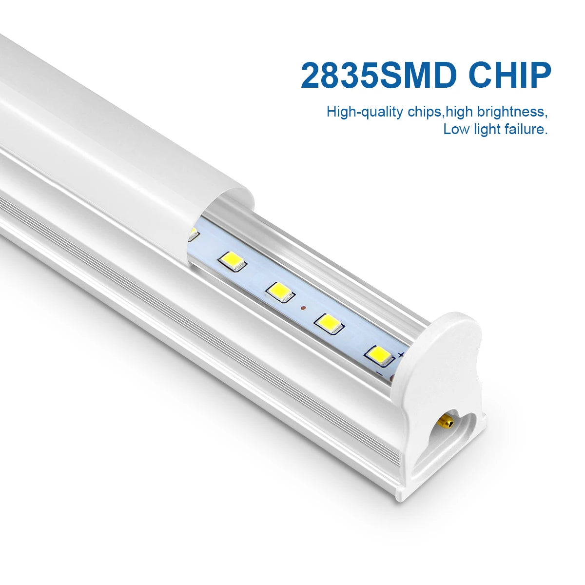 Strobe-free 50CM T5 LED Light Tube 15W AC 110V-220V LED Tube Bulb For Under Cabinet Ceiling Shop Workbench Warehouse Wall Lamp.