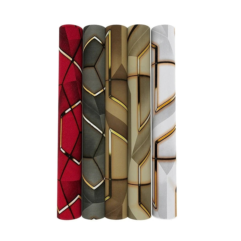 45cm geometric self-adhesive wallpaper decoration waterproof and stain resistant Ins style bedroom e-sports room wallpaper